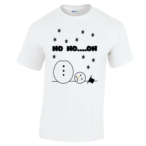 Ho Ho Oh Snowman T-Shirt