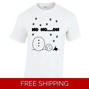 Ho Ho Oh Snowman T-Shirt