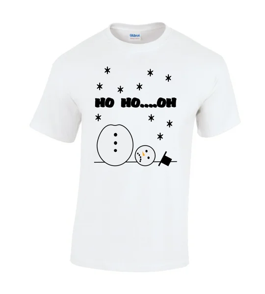 Ho Ho Oh Snowman T-Shirt
