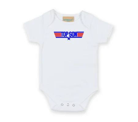 Personalised Top Son Babygrow