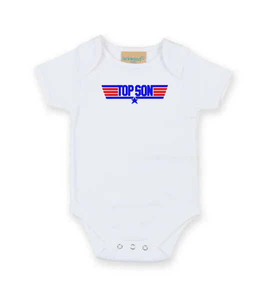 Personalised Top Son Babygrow