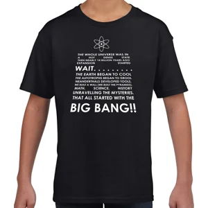 The Big Bang Theory Lyrics Childrens T-Shirt