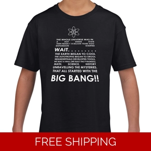 The Big Bang Theory Lyrics Childrens T-Shirt