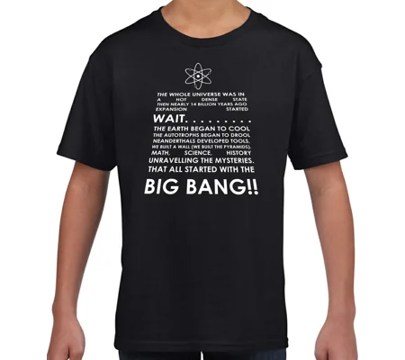 The Big Bang Theory Lyrics Childrens T-Shirt