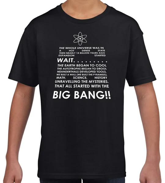 The Big Bang Theory Lyrics Childrens T-Shirt