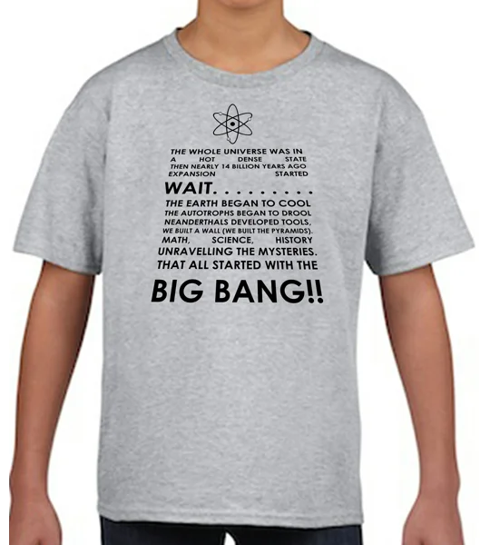 The Big Bang Theory Lyrics Childrens T-Shirt