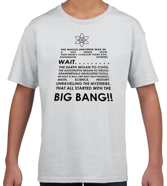 The Big Bang Theory Lyrics Childrens T-Shirt