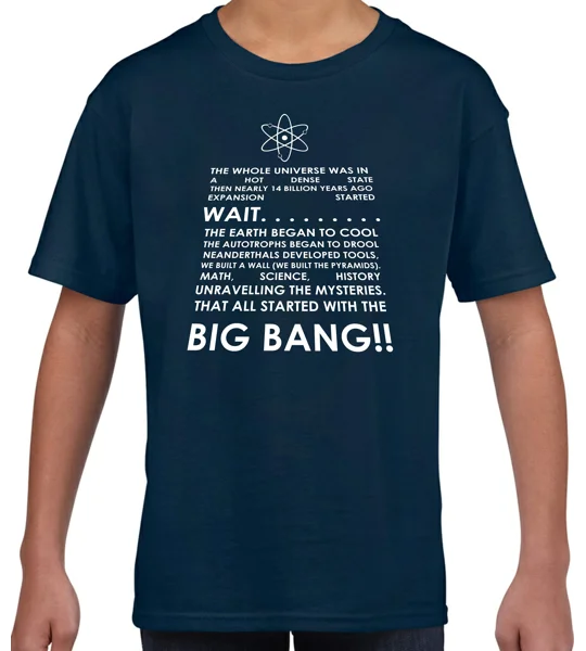 The Big Bang Theory Lyrics Childrens T-Shirt