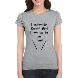 I Solemnly Swear Ladies T-Shirt
