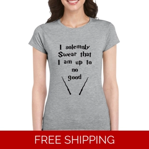 I Solemnly Swear Ladies T-Shirt