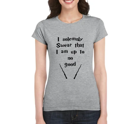 I Solemnly Swear Ladies T-Shirt