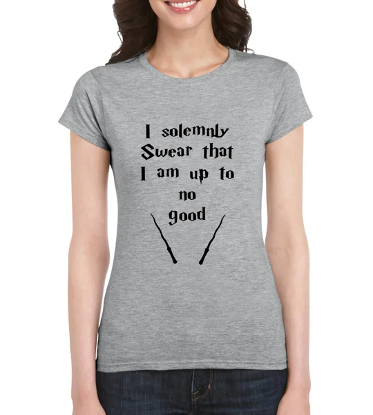 I Solemnly Swear Ladies T-Shirt