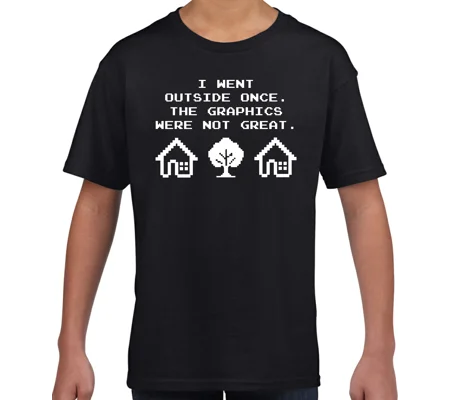 I Went Outside Childrens T-Shirt