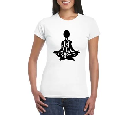Let It Go Ladies Wellness T-Shirt