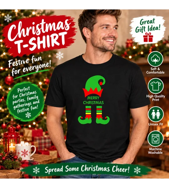 Merry Christmas Elf T-Shirt
