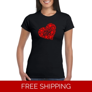 Mother's Day Loveheart Mum T-Shirt
