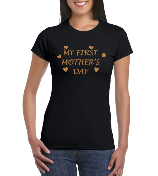 My First Mother's Day Ladies T-Shirt