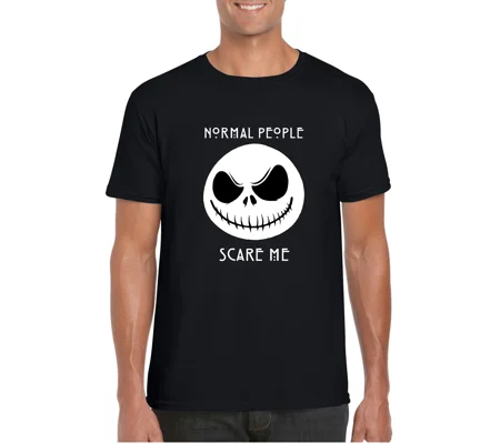 Jack Skellington Normal People Scare Me T-Shirt