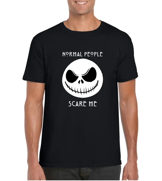 Jack Skellington Normal People Scare Me T-Shirt
