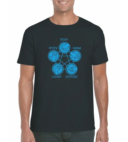 Rock Paper Scissors Lizard Spock T-Shirt