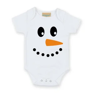 Snowman Babygrow