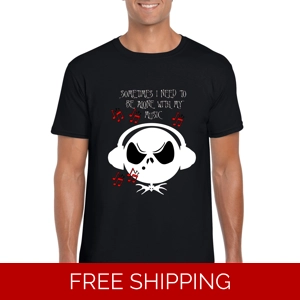 Jack Skellington Sometimes I Need To Be Alone T-Shirt