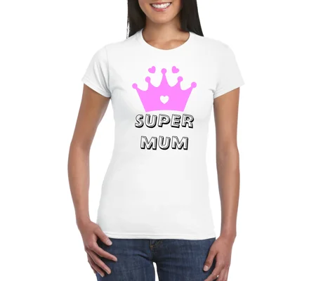 Supermum Mother's day Ladies T-Shirt