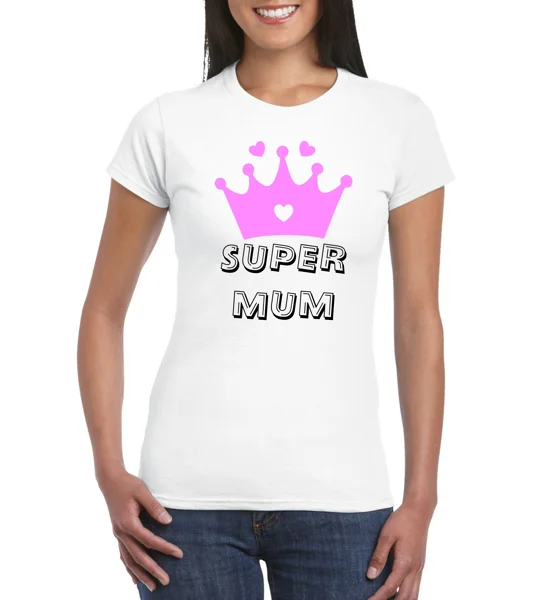 Supermum Mother's day Ladies T-Shirt