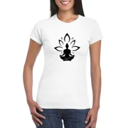 Lotus Meditation Ladies T-Shirt