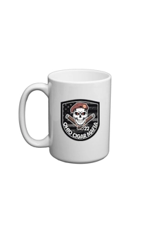 Ohio Cigar Mafia Mug with Shield logo