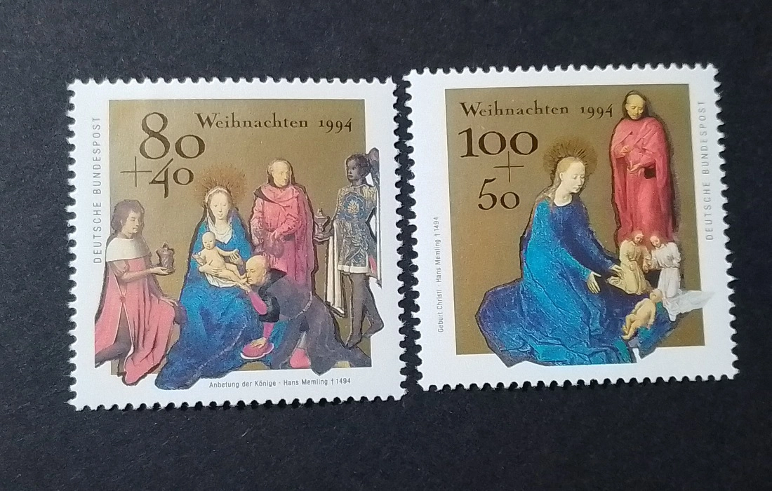 Christmas 500th death anniv Hans Memling 1994 MNH