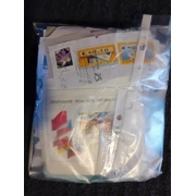 1kg bag of on-paper mostly German stamps used & unchecked