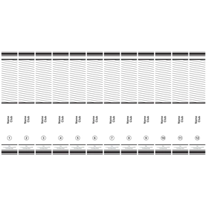 Arrow Wraps - Faux binding