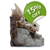Dragon Skull Backflow  Burner