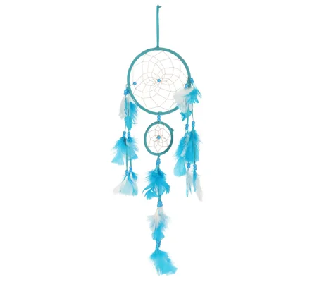 Teal Double Dreamcatcher