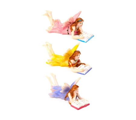 Flower Fairy reading a book