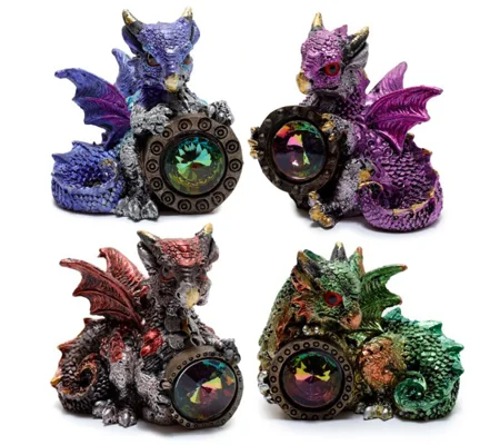 Gemstone Shield Dragon