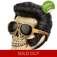 The King Skull Ornament