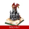 Dark Legends LED Enchanted Fairytale Castle Fire Dragon