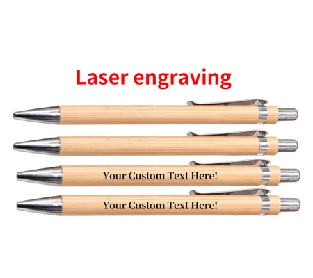 Laser engraved pen