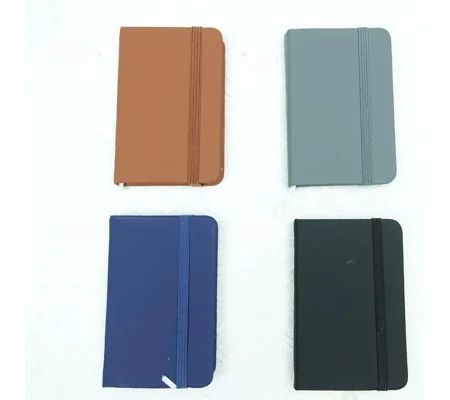 Laser engraved notebook