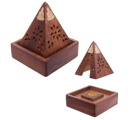 Pyramid Incense Cone Burner