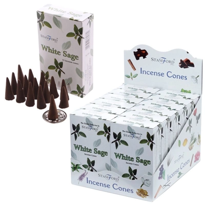 White sage cones