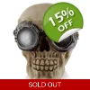 Steampunk  Style Skull Ornament