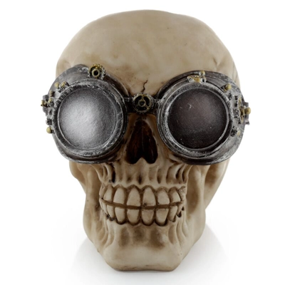 Steampunk Style Skull Ornament Steampunk Style Skull Ornament