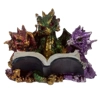 Triple Baby Dragons With A Book