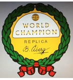 Husqvarna air cover decal world champion replica B Aberg