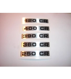 Husqvarna engine displacment decal 125/250/360/390/400/420