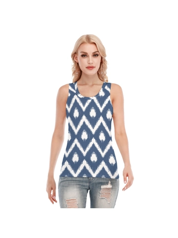 Motiff Skinny Sport Tank Top - Navy
