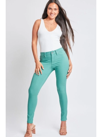 YMI Jeanswear Full Size Hyperstretch Mid-Rise Skinny Pants